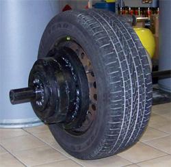 strongman axle wheels - apollon wheel adapter