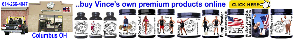 Vince's Old Mans Tun-Up and other supplements