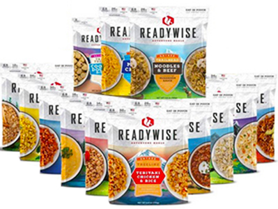 Readywise adventure meals