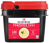 Readywise powdered eggs