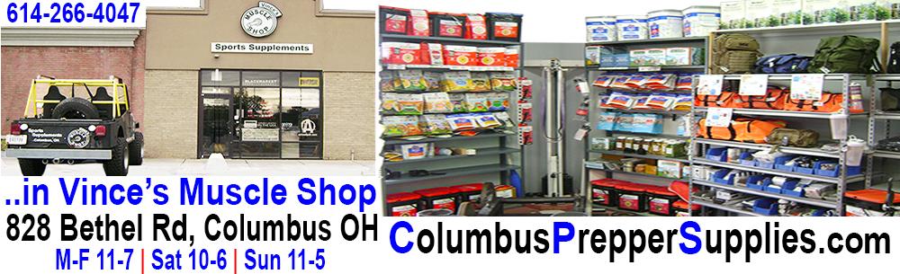 olumbus Prepper Supplies - emergency meals, water purifiers, trauma kits, emergency supplies, 